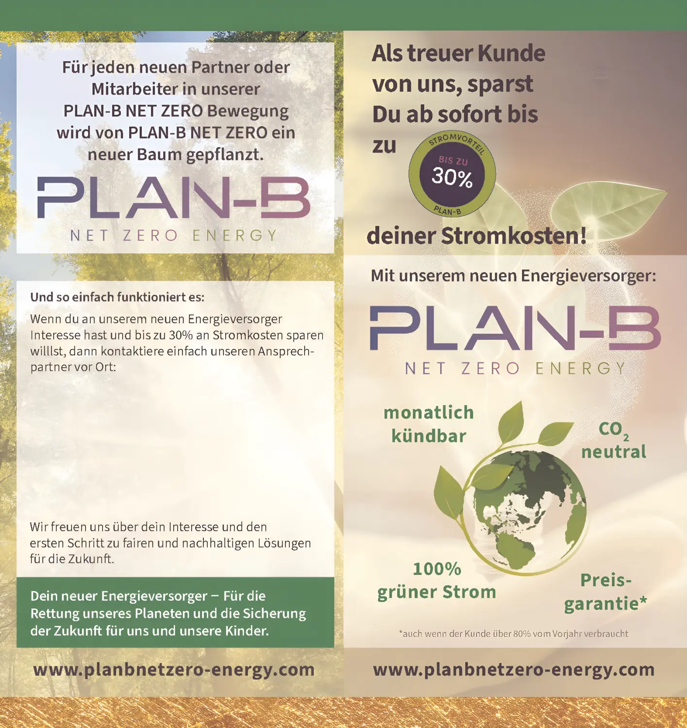 PLAN B von Energieservice 