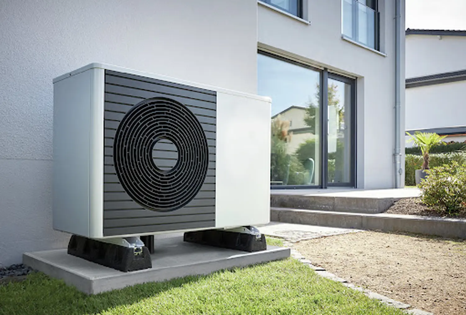 Wärmepumpe von Menschen von Energieservice 