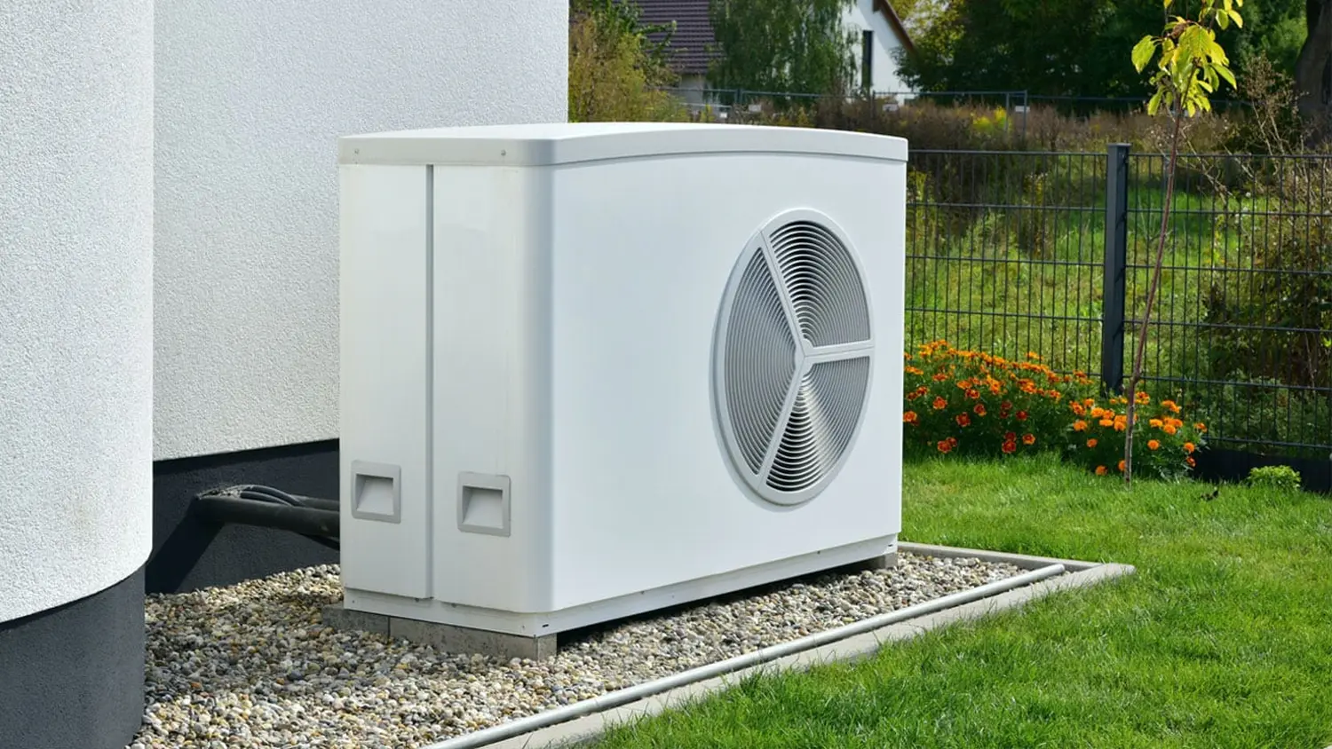 Wärmepumpe von Menschen von Energieservice 